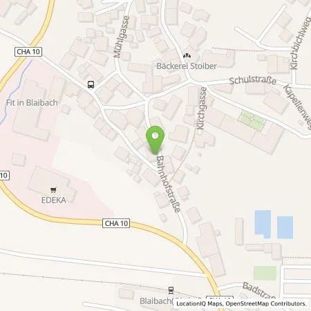 Standortübersicht der Tankstelle Stefan Schmid in 93476 Blaibach