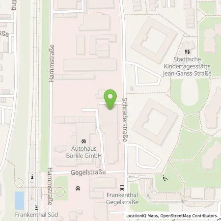 Standortübersicht der Tankstelle Freddi Bukur in 67227 Frankenthal (Pfalz)