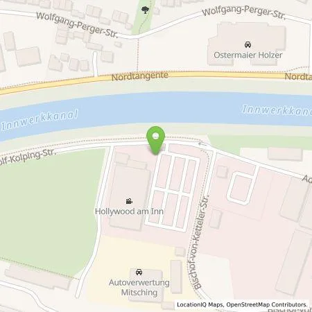 Standortübersicht der Tankstelle Kino Mühldorf GmbH in 84453 Mühldorf