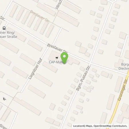 Standortübersicht der Tankstelle Ostfriesische Beschäftigungs- und Wohnstätten GmbH in 26789 Leer