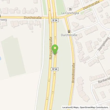 Standortübersicht der Tankstelle Dortmunder Energie- und Wasserversorgung GmbH in 44265 Dortmund