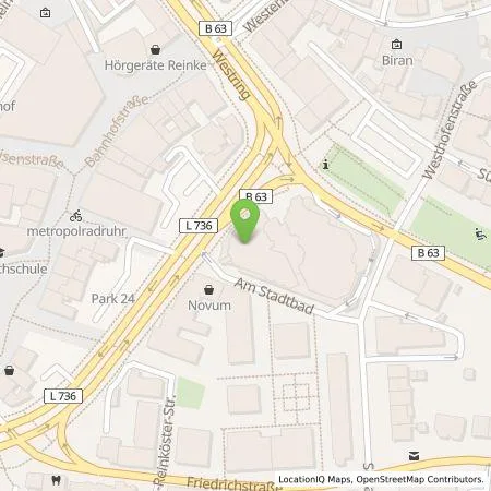 Standortübersicht der Tankstelle Langdor Hotel GmbH - Hamm in 59065 Hamm