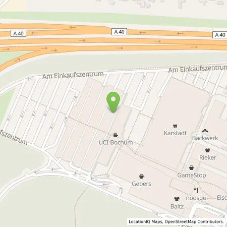 Standortübersicht der Tankstelle mfi Betriebsgesellschaft mbH in 44791 Bochum