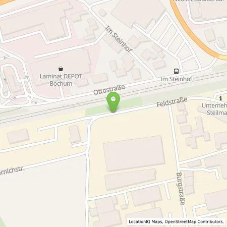 Standortübersicht der Tankstelle KGI Investment GmbH in 44867 Bochum