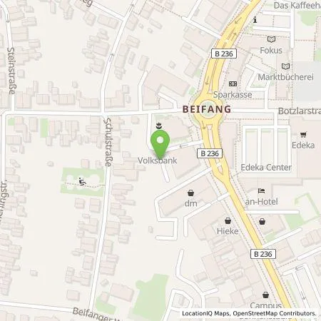 Standortübersicht der Tankstelle Volksbank Selm-Bork eG in 59379 Selm