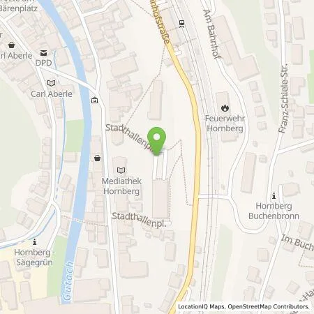 Standortübersicht der Tankstelle EGT Energy Solutions GmbH in 78132 Hornberg