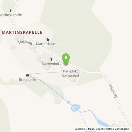 Standortübersicht der Tankstelle EGT Energy Solutions GmbH in 78120 Furtwangen