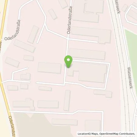 Standortübersicht der Tankstelle Heckmann Stahl- und Metallbau Ost GmbH in 15890 Eisenhüttenstadt