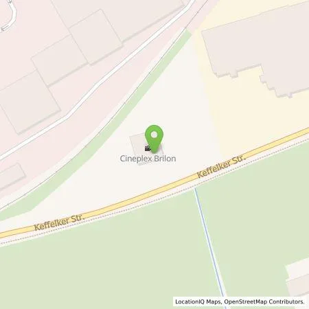 Standortübersicht der Tankstelle Dr. Schlinker Cineplex Brilon GmbH in 59929 Brilon