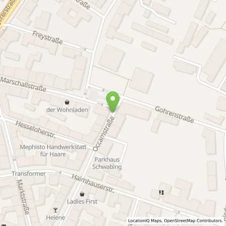 Standortübersicht der Tankstelle SWM Versorgungs GmbH in 80802 München