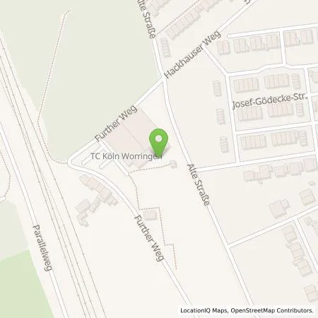 Standortübersicht der Tankstelle Energiegeladen in 50769 Köln Worringen