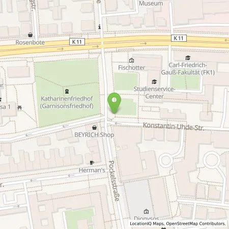 Standortübersicht der Tankstelle BS|ENERGY, Braunschweiger Versorgungs-AG & Co. KG in 38106 Braunschweig