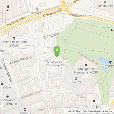Standortübersicht der Tankstelle Stadtwerke Neumarkt i.d.OPf. Freizeit & Leben KU in 92318 Neumarkt i.d.OPf.