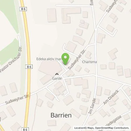 Standortübersicht der Tankstelle EDEKA-MIHA Charge GmbH in 28857 Syke