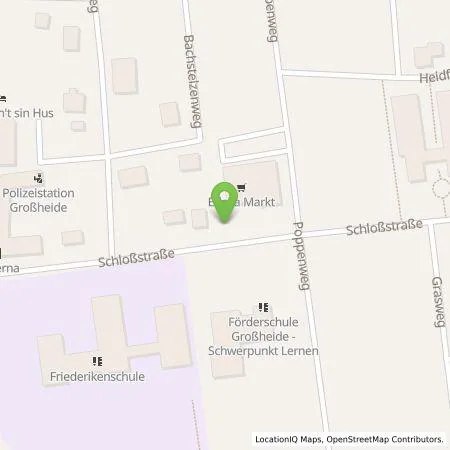 Standortübersicht der Tankstelle EDEKA-MIHA Charge GmbH in 26532 Großheide