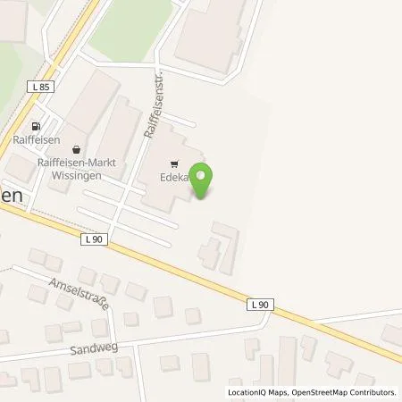 Standortübersicht der Tankstelle EDEKA-MIHA Charge GmbH in 49143 Bissendorf