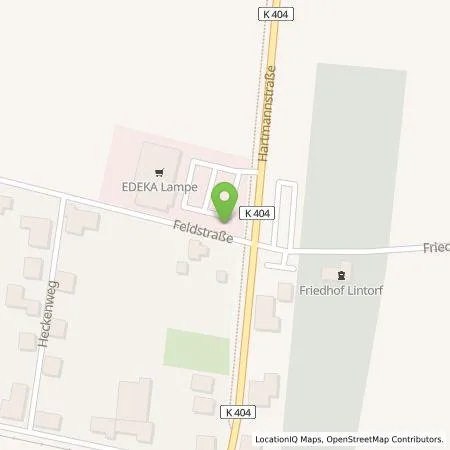 Standortübersicht der Tankstelle EDEKA-MIHA Charge GmbH in 49152 Bad Essen