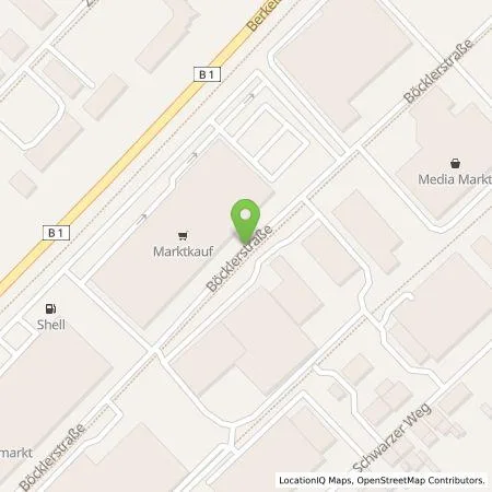 Standortübersicht der Tankstelle EDEKA-MIHA Charge GmbH in 31789 Hameln