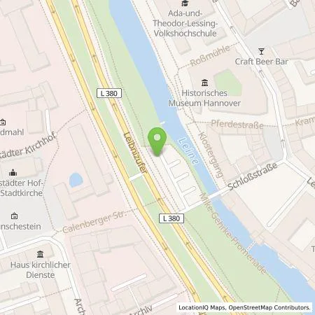 Standortübersicht der Tankstelle enercity AG in 30159 Hannover