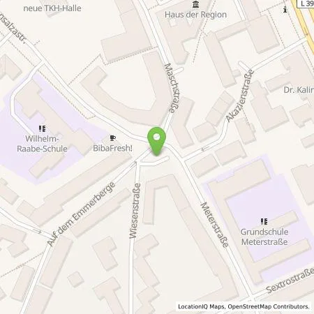 Standortübersicht der Tankstelle enercity AG in 30169 Hannover