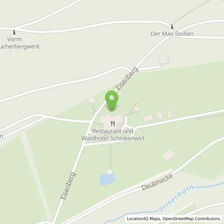 Standortübersicht der Tankstelle Waldhotel Schinkenwirt GbR in 59939 Olsberg