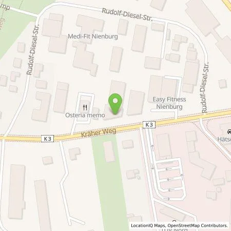 Standortübersicht der Tankstelle Autohaus Gerd Hoyer GmbH in 31582 Nienburg (Weser)