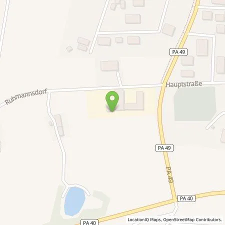 Standortübersicht der Tankstelle E u. K Kindl GdbR in 94051 Hauzenberg