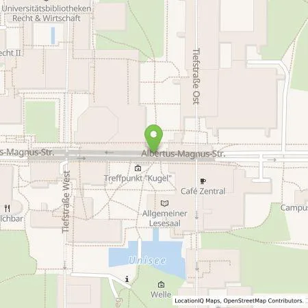 Standortübersicht der Tankstelle REWAG KG in 93053 Regensburg