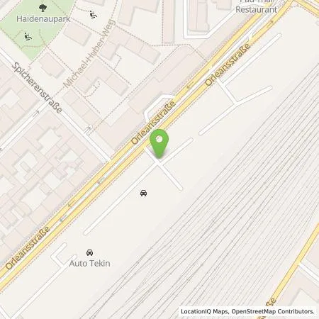 Standortübersicht der Tankstelle Quartiersfreunde GmbH in 81667 München