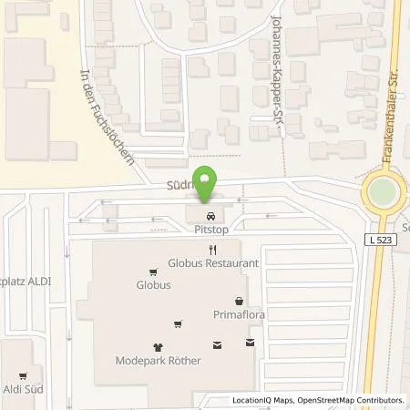 Standortübersicht der Tankstelle EnBW mobility+ AG und Co.KG in 67240 Bobenheim-Roxheim