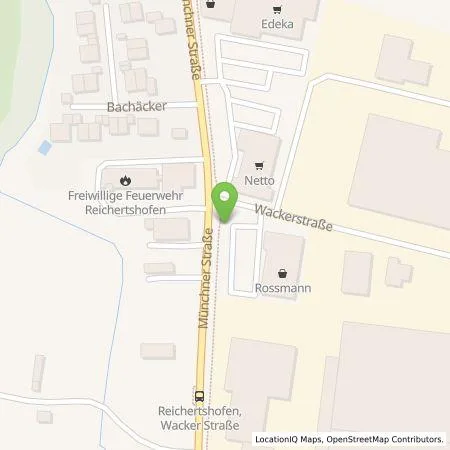 Standortübersicht der Tankstelle Stadtwerke Ingolstadt Energie GmbH in 85084 Reichertshofen