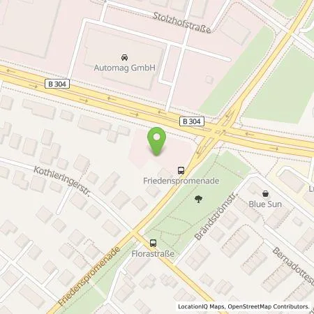 Standortübersicht der Tankstelle Automobilforum Kuttendreier GmbH in 81827 München