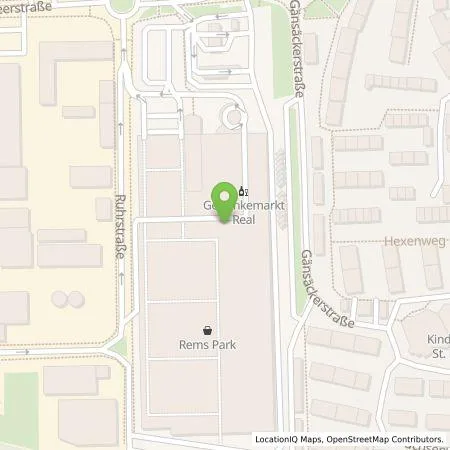 Standortübersicht der Tankstelle Kaufland Dienstleistung GmbH & Co. KG in 71332 Waiblingen