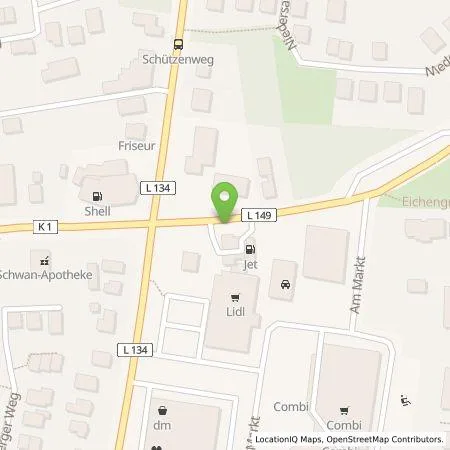 Standortübersicht der Tankstelle Lidl Dienstleistung GmbH & Co. KG in 28790 SCHWANEWEDE