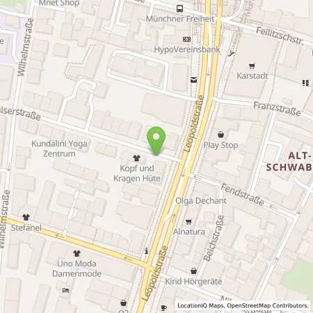 Standortübersicht der Tankstelle SWM Versorgungs GmbH in 80802 München