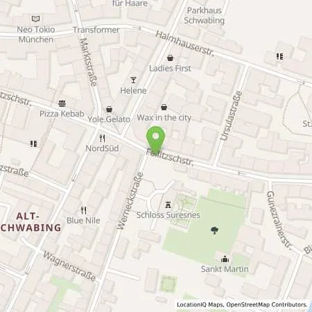 Standortübersicht der Tankstelle SWM Versorgungs GmbH in 80802 München