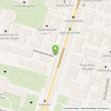 Standortübersicht der Tankstelle SWM Versorgungs GmbH in 80802 München