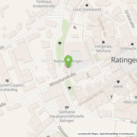 Standortübersicht der Tankstelle Energieservice-Ratingen GmbH in 40878 Ratingen