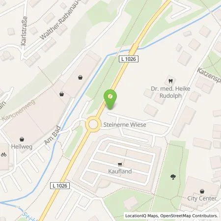 Standortübersicht der Tankstelle WerraEnergieDienste GmbH in 98574 Schmalkalden