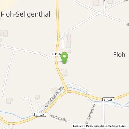 Standortübersicht der Tankstelle WerraEnergieDienste GmbH in 98593 Floh-Seligenthal