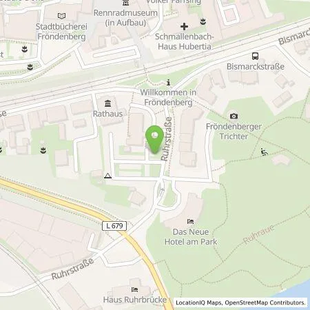 Standortübersicht der Tankstelle Stadtwerke Fröndenberg Wickede GmbH in 58730 Fröndenberg