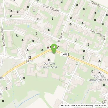 Standortübersicht der Tankstelle Stadtwerke Fröndenberg Wickede GmbH in 58730 Fröndenberg