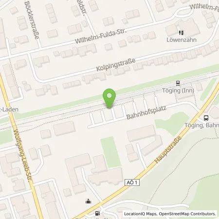 Standortübersicht der Tankstelle strotög GmbH Strom aus Töging in 84513 Töging