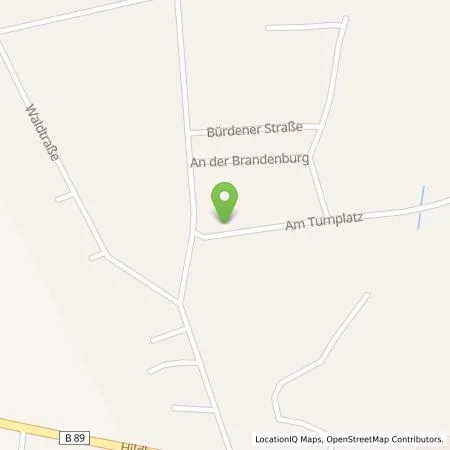 Standortübersicht der Tankstelle NECON Neue Energie-Concepte GmbH in 98669 Veilsdorf