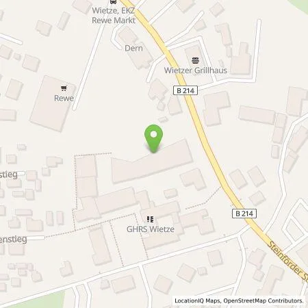 Standortübersicht der Tankstelle Gemeinde Wietze in 29323 Wietze