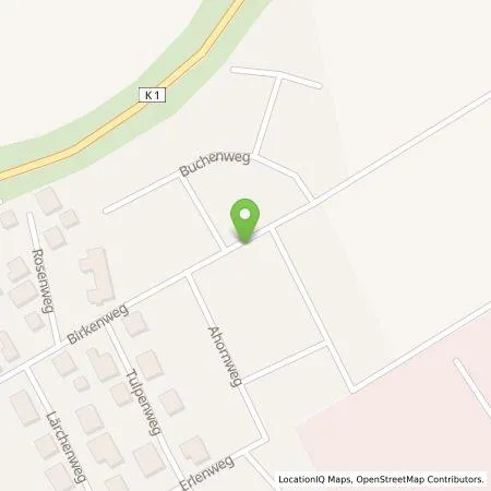 Standortübersicht der Tankstelle Lenz Enerserve GmbH in 35083 Wetter