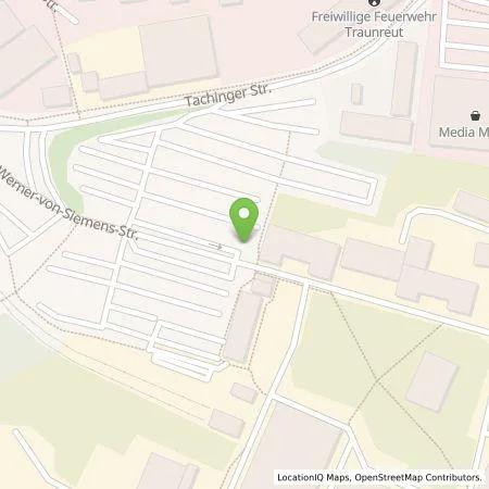 Standortübersicht der Tankstelle BSH Hausgeräte GmbH Traunreut in 83301 Traunreut