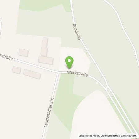 Standortübersicht der Tankstelle Geiseltal Projekt und Grundstücksentwicklungs GmbH in 06249 Mücheln