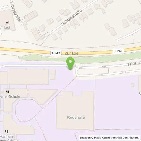 Standortübersicht der Tankstelle RBZ Eckener-Schule Flensburg AöR in 24937 Flensburg