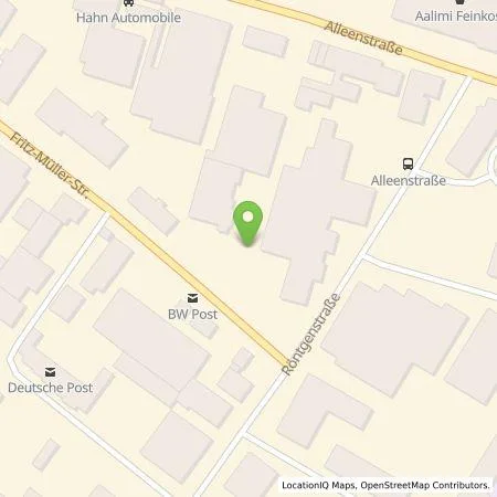 Standortübersicht der Tankstelle Wilhelm Jesinger KG in 73730 Esslingen